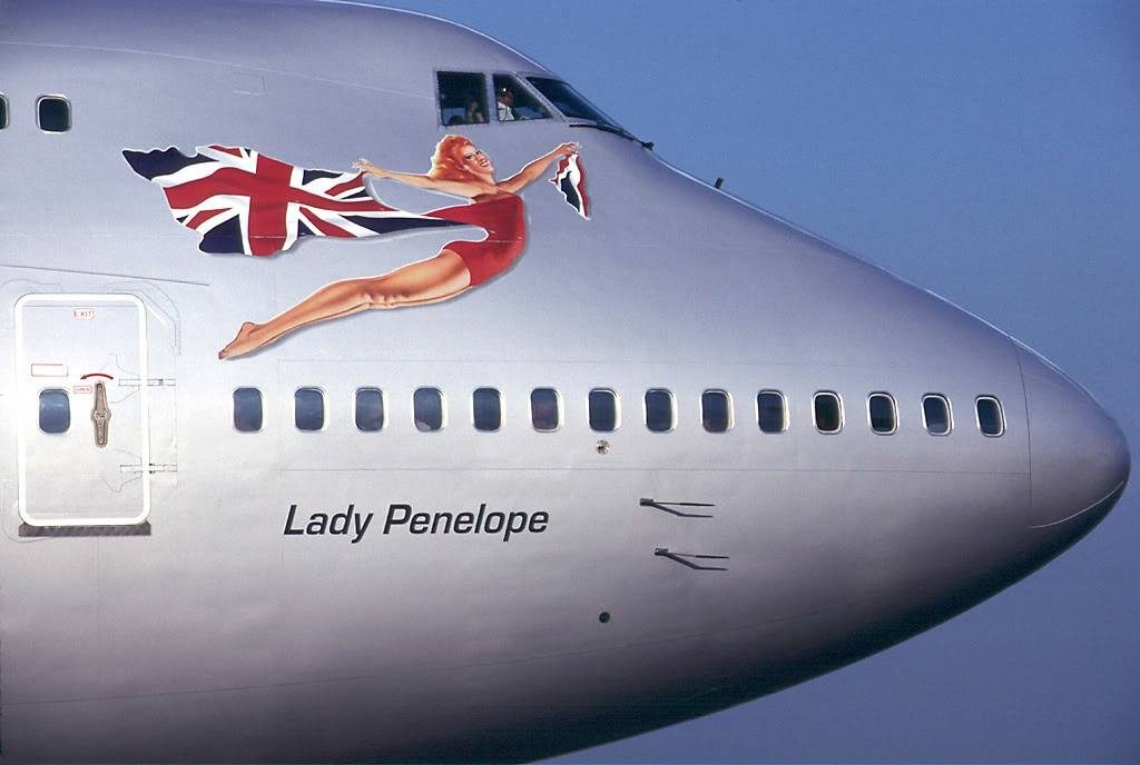 维珍航空首架波音 747飞机 lady penelope 退役出售,90万美元就能入手